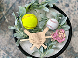 Baseball/Softball Flower