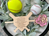 Baseball/Softball Flower