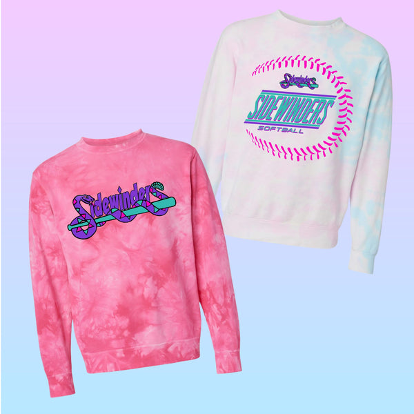 Sidewinder Crewneck Sweatshirt - Tie Dye