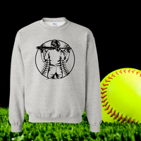 Custom Sidewinder Player Crewneck Sweatshirt